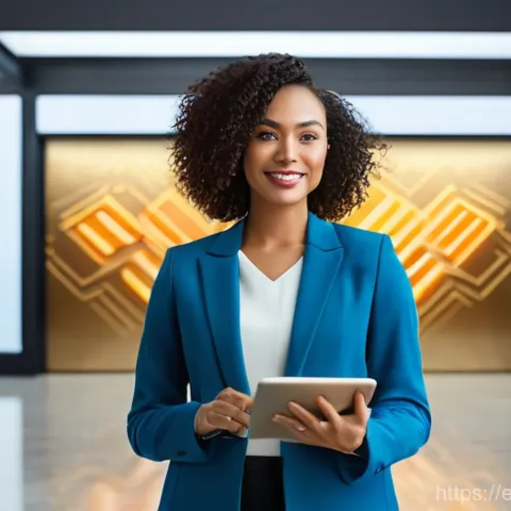 통계분석 전문가 자격증 취득 방법 - **Prompt:** A diverse professional, late 20s to early 30s, stands confidently in a sleek, modern off...