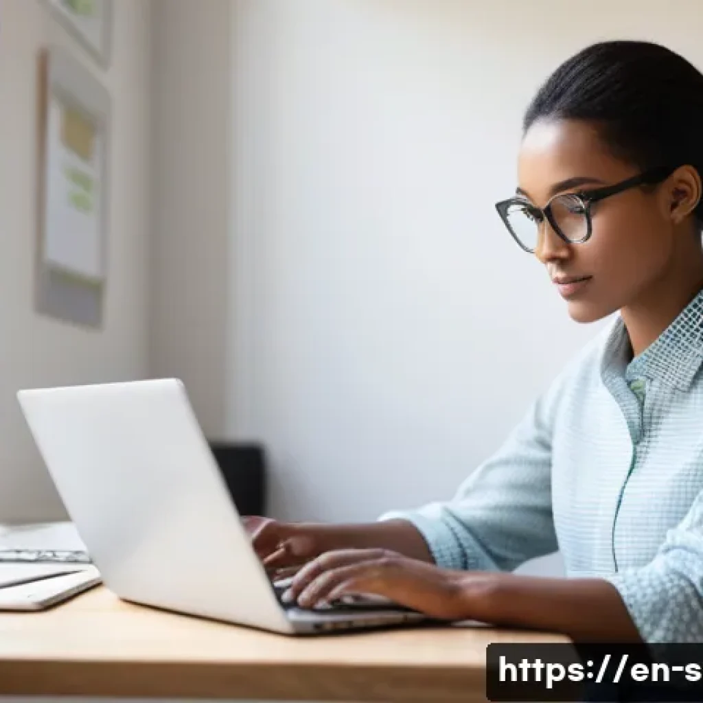 통계분석 관련 자격증 종류 - A diverse young adult, perhaps in their late twenties or early thirties, is seated comfortably at a ...